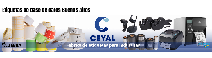Etiquetas de base de datos Buenos Aires