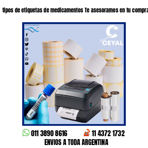 tipos de etiquetas de medicamentos Te asesoramos en tu compra