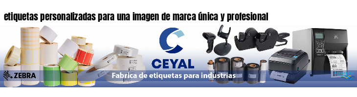 etiquetas personalizadas para una imagen de marca única y profesional