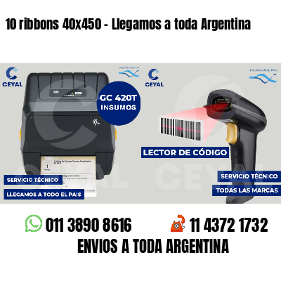 10 ribbons 40x450 - Llegamos a toda Argentina