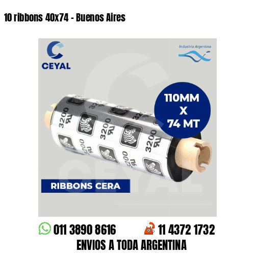 10 ribbons 40×74 – Buenos Aires