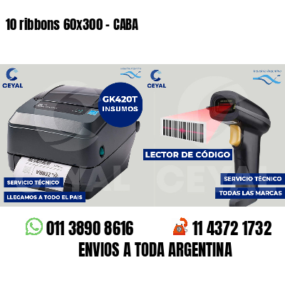 10 ribbons 60x300 - CABA