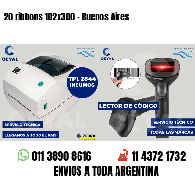 20 ribbons 102x300 - Buenos Aires
