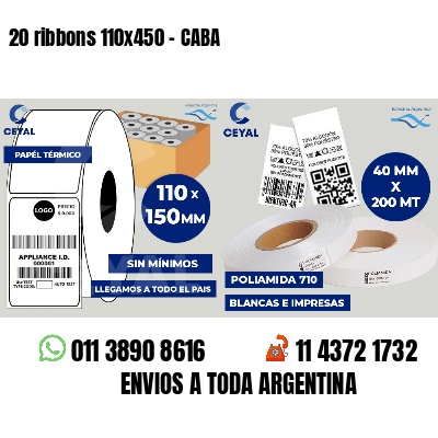 20 ribbons 110x450 - CABA