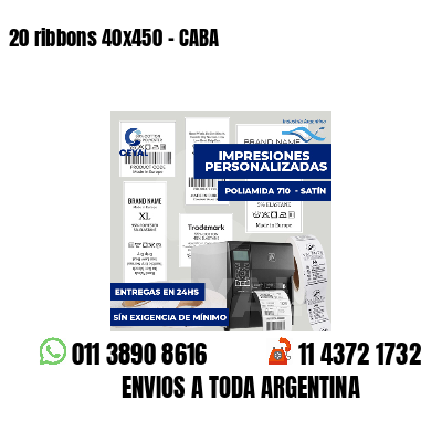 20 ribbons 40x450 - CABA