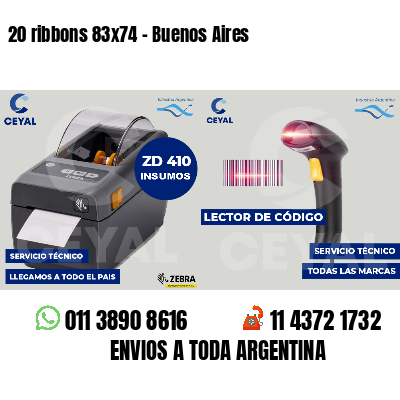 20 ribbons 83x74 - Buenos Aires