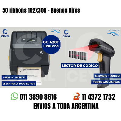 50 ribbons 102x300 - Buenos Aires
