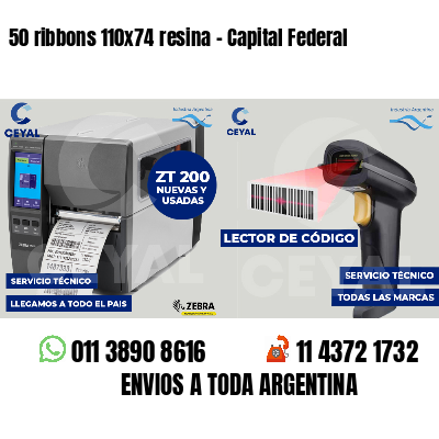 50 ribbons 110x74 resina - Capital Federal