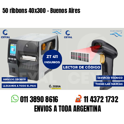 50 ribbons 40x300 - Buenos Aires