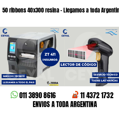 50 ribbons 40x300 resina - Llegamos a toda Argentina