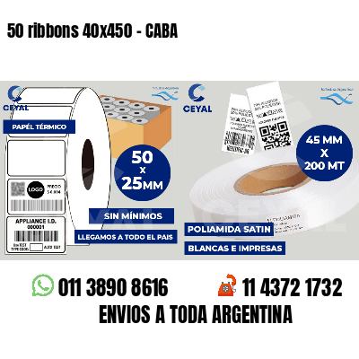 50 ribbons 40x450 - CABA