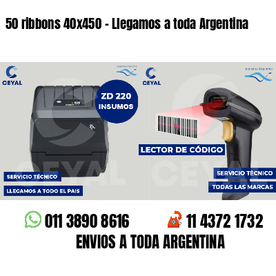 50 ribbons 40x450 - Llegamos a toda Argentina