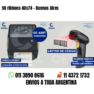 50 ribbons 40x74 - Buenos Aires