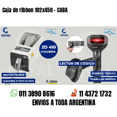 Caja de ribbon 102x450 - CABA