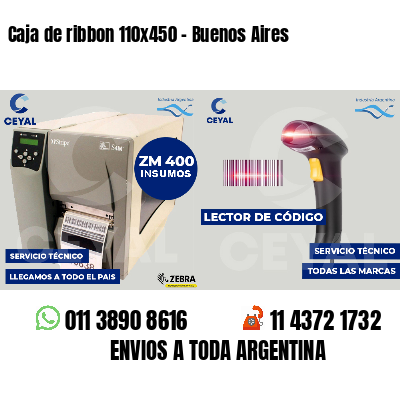 Caja de ribbon 110x450 - Buenos Aires