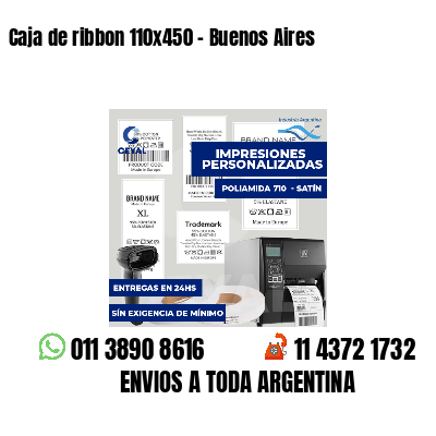 Caja de ribbon 110x450 - Buenos Aires