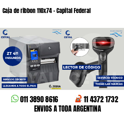 Caja de ribbon 110x74 - Capital Federal