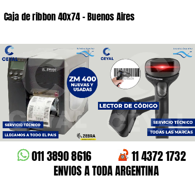 Caja de ribbon 40x74 - Buenos Aires