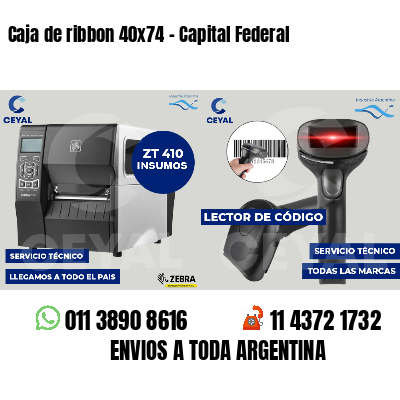 Caja de ribbon 40x74 - Capital Federal