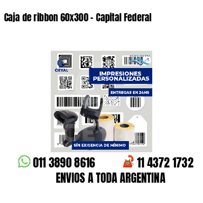 Caja de ribbon 60x300 - Capital Federal