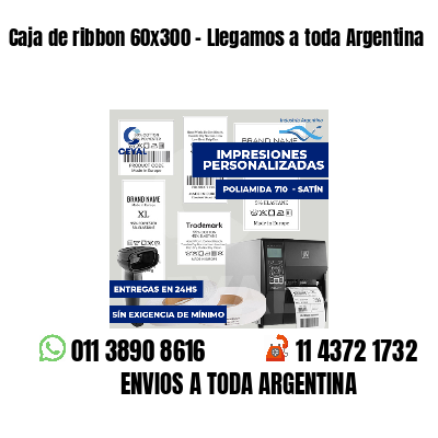 Caja de ribbon 60x300 - Llegamos a toda Argentina