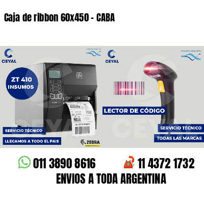 Caja de ribbon 60x450 - CABA