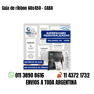 Caja de ribbon 60x450 - CABA