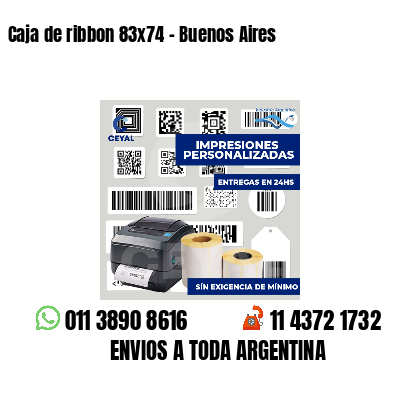 Caja de ribbon 83x74 - Buenos Aires