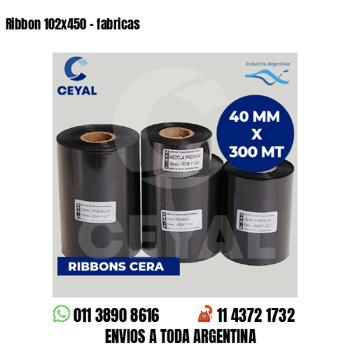 Ribbon 102×450 – fabricas