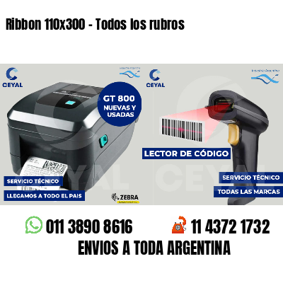 Ribbon 110x300 - Todos los rubros