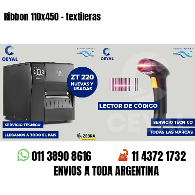Ribbon 110x450 - textileras