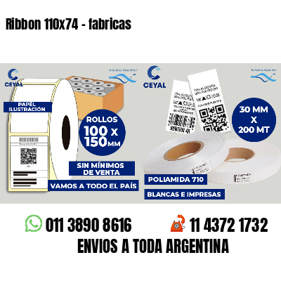 Ribbon 110x74 - fabricas