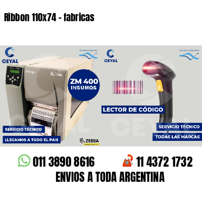 Ribbon 110x74 - fabricas