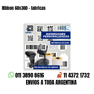Ribbon 60x300 - fabricas