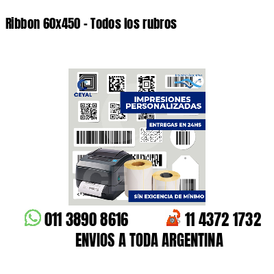 Ribbon 60x450 - Todos los rubros
