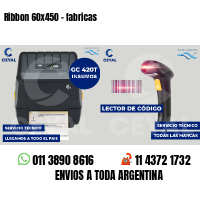Ribbon 60x450 - fabricas
