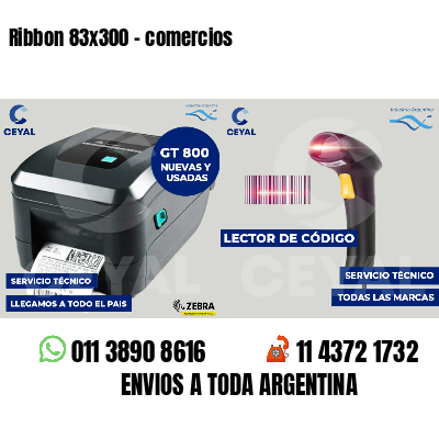 Ribbon 83x300 - comercios