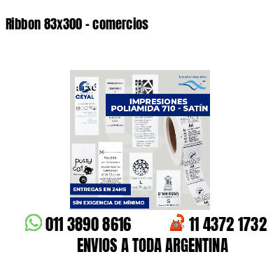 Ribbon 83x300 - comercios