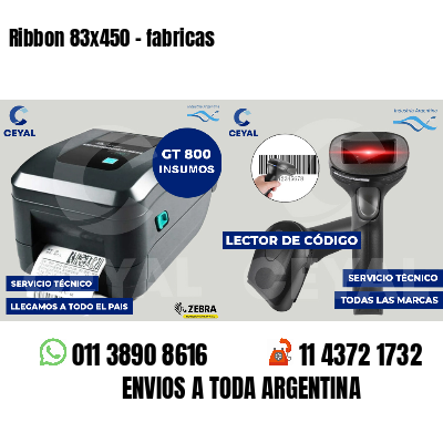 Ribbon 83x450 - fabricas