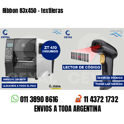 Ribbon 83x450 - textileras