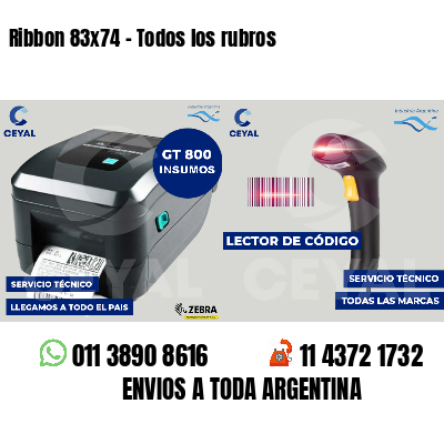 Ribbon 83x74 - Todos los rubros