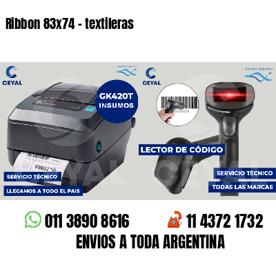 Ribbon 83x74 - textileras