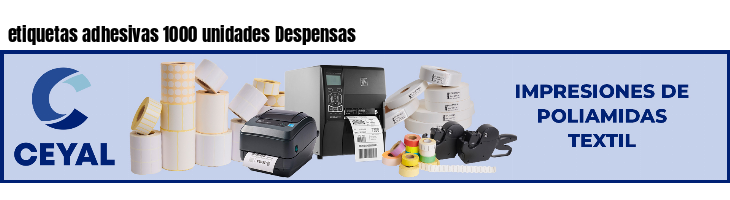 etiquetas adhesivas 1000 unidades Despensas