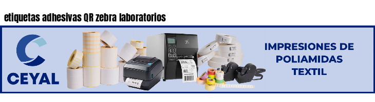 etiquetas adhesivas QR zebra laboratorios