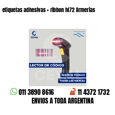etiquetas adhesivas ribbon hl72 Armerías