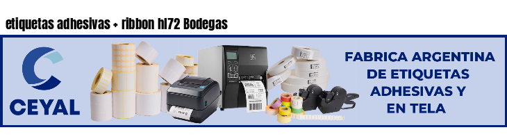 etiquetas adhesivas ribbon hl72 Bodegas