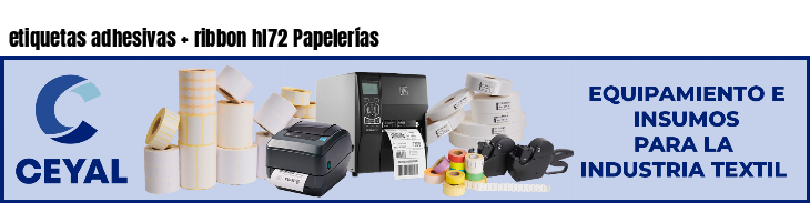 etiquetas adhesivas ribbon hl72 Papelerías