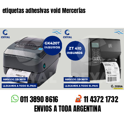 etiquetas adhesivas void Mercerías