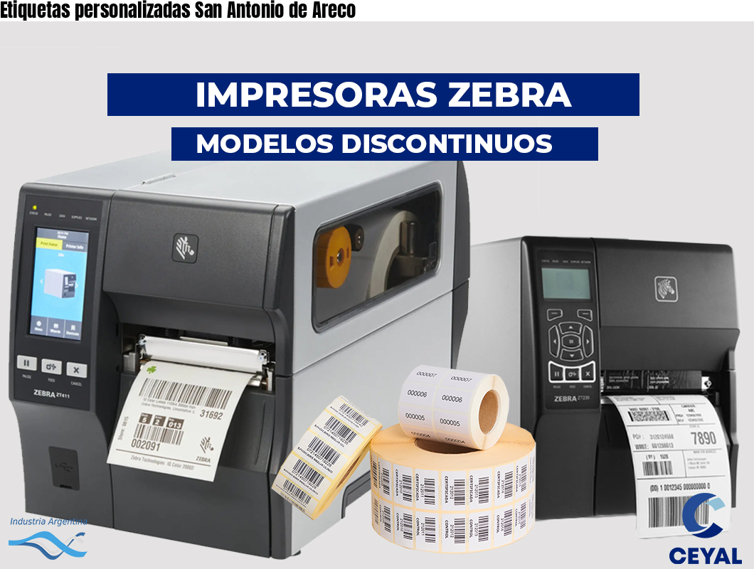 Etiquetas personalizadas San Antonio de Areco