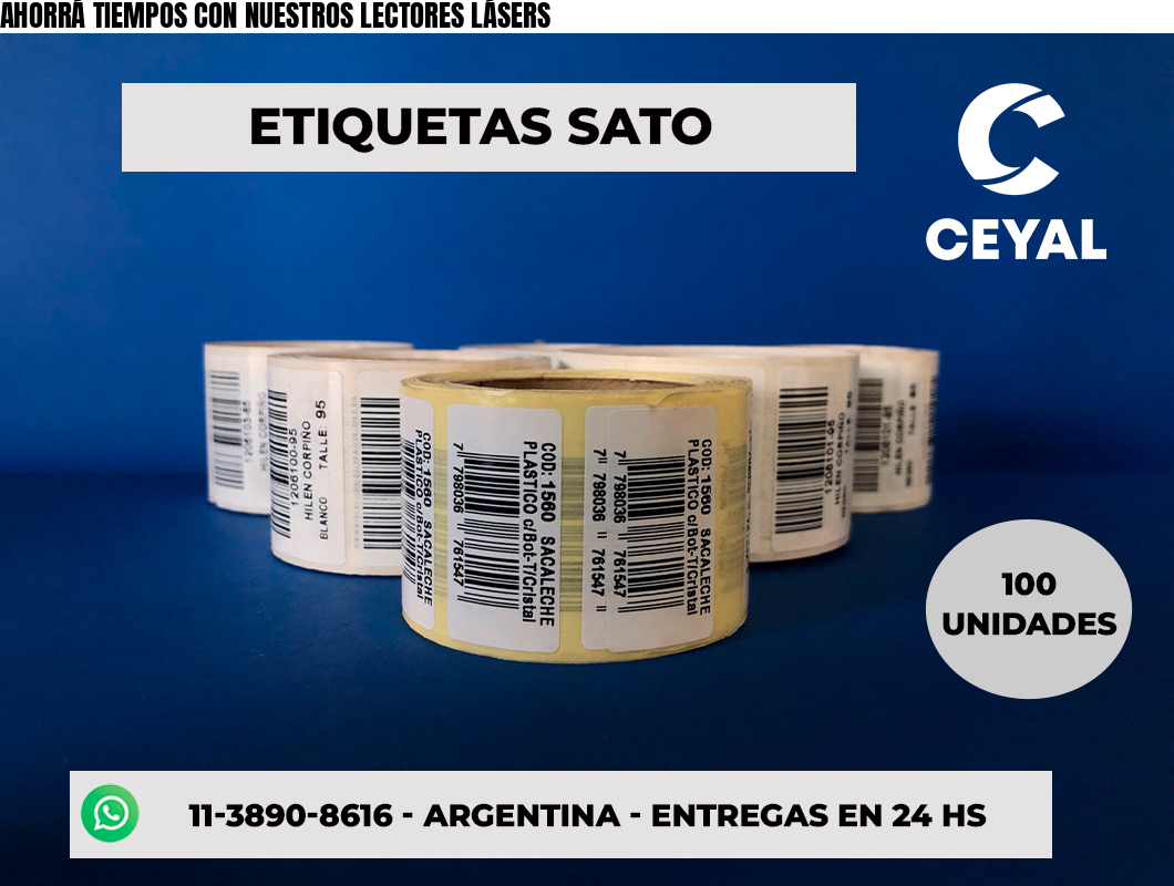 AHORRÁ TIEMPOS CON NUESTROS LECTORES LÁSERS